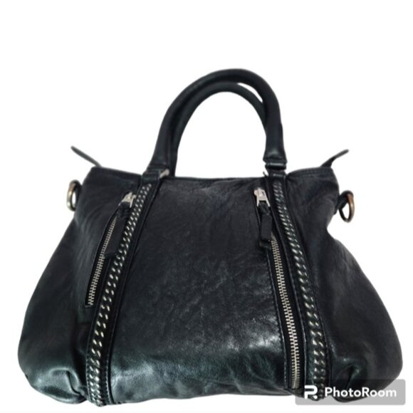 Tyoulip Sisters Handbags - Tyoulip Sisters Lamb Leather women's handbag size OS black